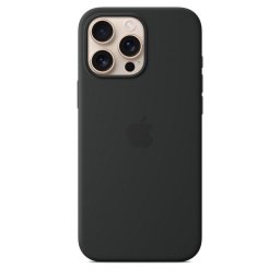 Apple Funda de Silicona con MagSafe Negra para iPhone 16 Pro Max