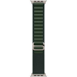Apple Bracelete Loop Alpine Verde Escuro/Titânio Natural 49mm Tamanho S