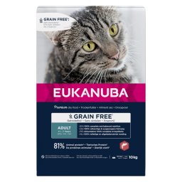 Eukanuba Adult Grain Free Rico en Salmón - Pack % - 2 x 10 kg