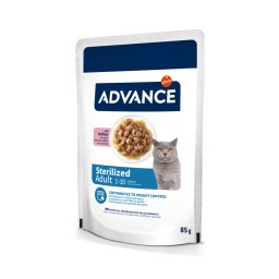 Advance Feline Sterilized con pavo comida húmeda para gatos - 24 x 85 g