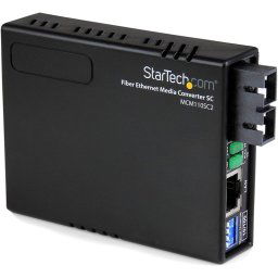 StarTech Conversor de Medios Ethernet Gigabit a Fibra SC