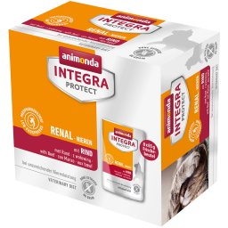 animonda Integra Protect Adult Renal 8 x 85 g para gatos - Con vacuno