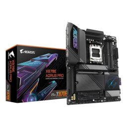 Placa Base Gigabyte X870E AORUS PRO AMD X870E AM5 DDR5 ATX WiFi 7 PCIe 5.0 USB 4 2.5GbE RGB