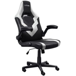 Trust GXT 703W RIYE Silla Gaming Negro/Blanco