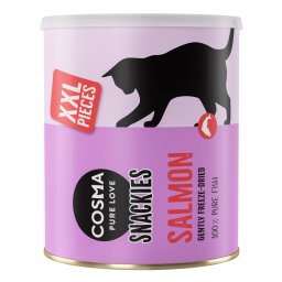 Cosma Snackies XXL Maxi Tubo para gatos - Salmón 150 g