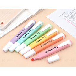 Rotulador stabilo fluorescente swing cool color pastel bolsa de 6 unidades colores surtidos