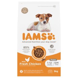 IAMS Advanced Nutrition Puppy Small / Medium Breed con pollo - 3 kg