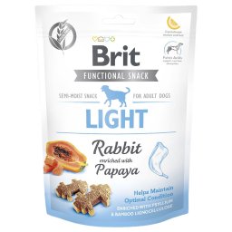 Brit Care Dog Funcional Light Snack Conejo - 3 x 150 g