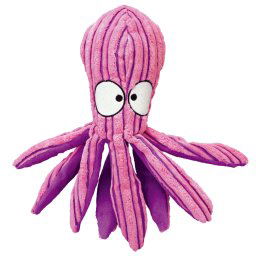 KONG Cuteseas pulpo de juguete para perros - S/M: aprox. 17 x 6 x 6 cm (L x An x Al)