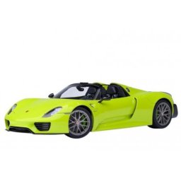 PORSCHE 918 Spyder Weissach Package 2013 Acid Green - AutoArt Escala 1:18 (77921)