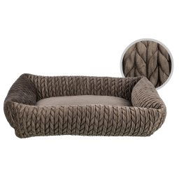 Cama Trixie Livia Square, marrón - 80 x 60 cm (L x An)