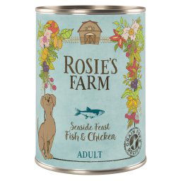 Rosie's Farm Adult 6 x 400 g - Pescado y pollo