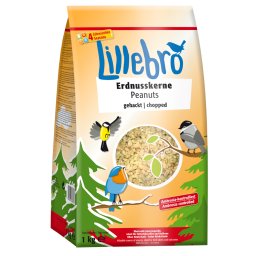 Lillebro Semillas de cacahuete picadas - 1 kg