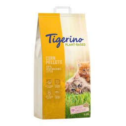 Tigerino arena para gatos a base de plantas y maíz - Aroma a talco - 14 l