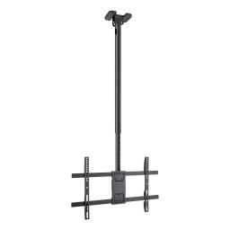 TooQ LPCE1186TSLI-XL-B Soporte de Techo para Monitor/TV 43"-86" Negro