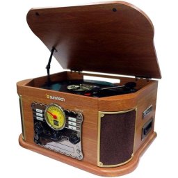 Tocadiscos Sunstech PXRC52CD 5 W RMS Bluetooth AUX Tracción directa CD Cassette MP3 USB