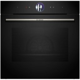 Bosch Serie 8 HSG7361B1 Horno Eléctrico con Vapor 71L A+ Negro