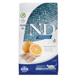 Farmina N&D Adult Ocean sin cereales con arenque y naranja - 1,5 kg
