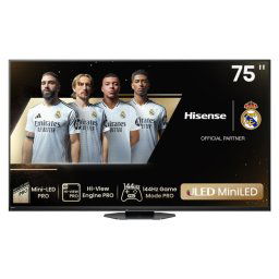 Hisense 75U8NQ 75" Mini-LED PRO UltraHD 4K 144Hz Quantum Dot Colour Dolby Vision