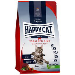 Happy Cat Adult con vacuno de los Alpes - Pack % - 2 x 10 kg