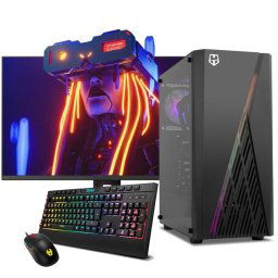 Neo-PC Gaming Frostpulse AMD Ryzen 5 4600G/32GB/1TB SSD/RTX 4060 + Monitor 27" FullHD + Teclado y Ratón