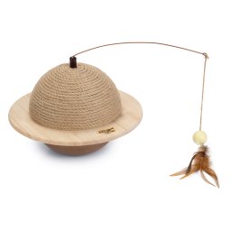 Pelota rascadora Designed by Lotte Wiggly para gatos - 29,5 cm diámetro