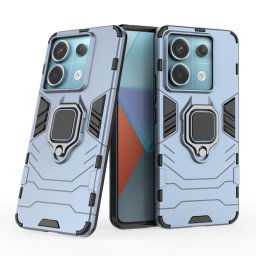 Max Power Digital Funda Magnética con Anillo Azul Para Móvil Xiaomi Redmi Note 13 Pro 5G / Poco X6