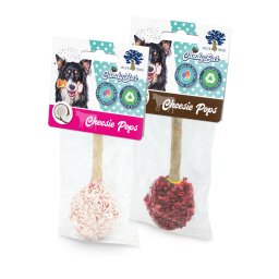 Blue Tree Cheesie Pop frambuesa y coco - 2 x 45 g
