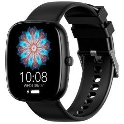 Cool Border Reloj Smartwatch Silicona Negro (Llamadas, Salud, Deporte)