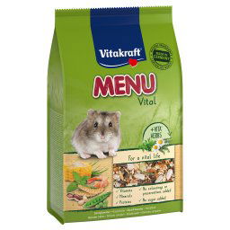 Vitakraft Vital Menú hámster enano - 6 x 400 g