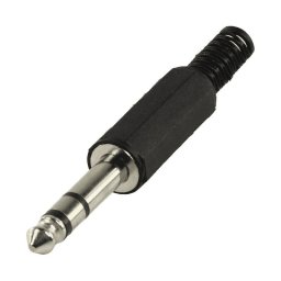 Goobay Conector Audio Estéreo Jack 6.35mm Macho