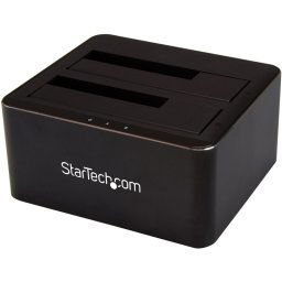 StarTech SDOCK2U33V Docking Station SATA 2.5"/3.5" 2 Bahías Negro