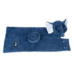 Albornoz para perros TIAKI Elefante - Longitud de la espalda: aprox. 40cm