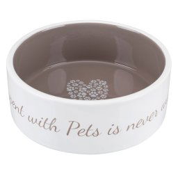 Comedero de cerámica Pet's Home de Trixie - 800 ml, diám. 16 cm