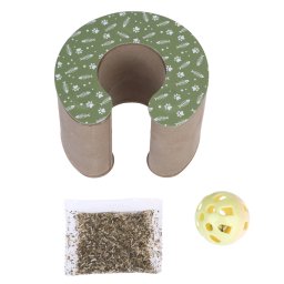 TIAKI juguete rascador acordeón 4 en 1 - 1 unidad