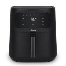 H.koenig FRY880 Freidora De Aire con 5 Programas 8L 1700W Negra