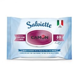 Camon toallitas con mirra y clorhexidina para el cuidado del pelo - 3 x 40 uds.