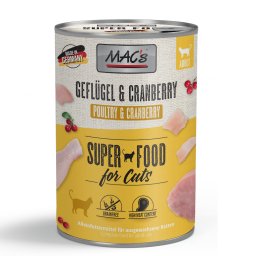MAC's Cat 6 x 400 g - Ave y arándanos rojos