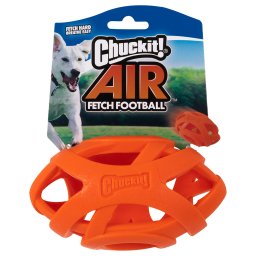 ¡CHUCKIT! Air Fetch balón de fútbol para perros - aprox. L 14 x Ø 7,6 cm