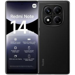 Xiaomi Redmi Note 14 Pro 4G 8/256GB Negro Medianoche Libre