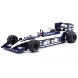 BRABHAM BT55 BMW GP Monaco 1986 E. De Angelis - Spark Escala 1:18 (18s678)
