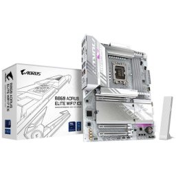 Placa Base Gigabyte B860 AORUS ELITE WIFI7 ICE B860 LGA1851 DDR5 ATX WiFi 7 PCIe 5.0 2.5GbE M.2 RGB