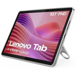 Lenovo Tab 10.1" 4/64GB 4G LTE Gris + Funda Transparente con Soporte