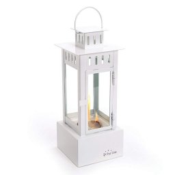 Purline Iris W Biochimenea de Sobremesa/Suelo 1kW Blanco