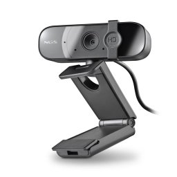 NGS XPRESSCAM 1080HD Webcam para PC FullHD 1080p USB 2.0 con Micrófono Incorporado