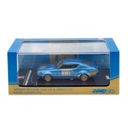 NISSAN Skyline 2000 GT-R (KPGC110) Racing Concept Blue - Inno Models Escala 1:64 (IN64-KPGC110RC-BLU)
