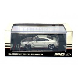 NISSAN Skyilne GT-R (R35) Top Secret 2024 - Inno Models Escala 1:64 (IN64-R35TS-MDX24)