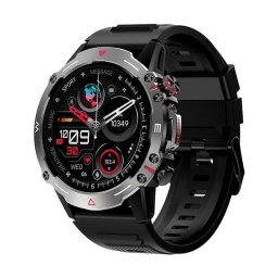 Cool Adventure Smartwatch Amoled Silicona Negro