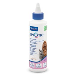 Limpiador de Oídos Virbac Epiotic para mascotas - 2 x 125 ml