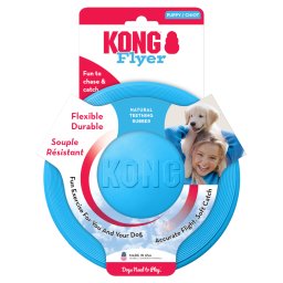 KONG Puppy Flyer - S: aprox. 18 x 2 cm (Diám x Al)